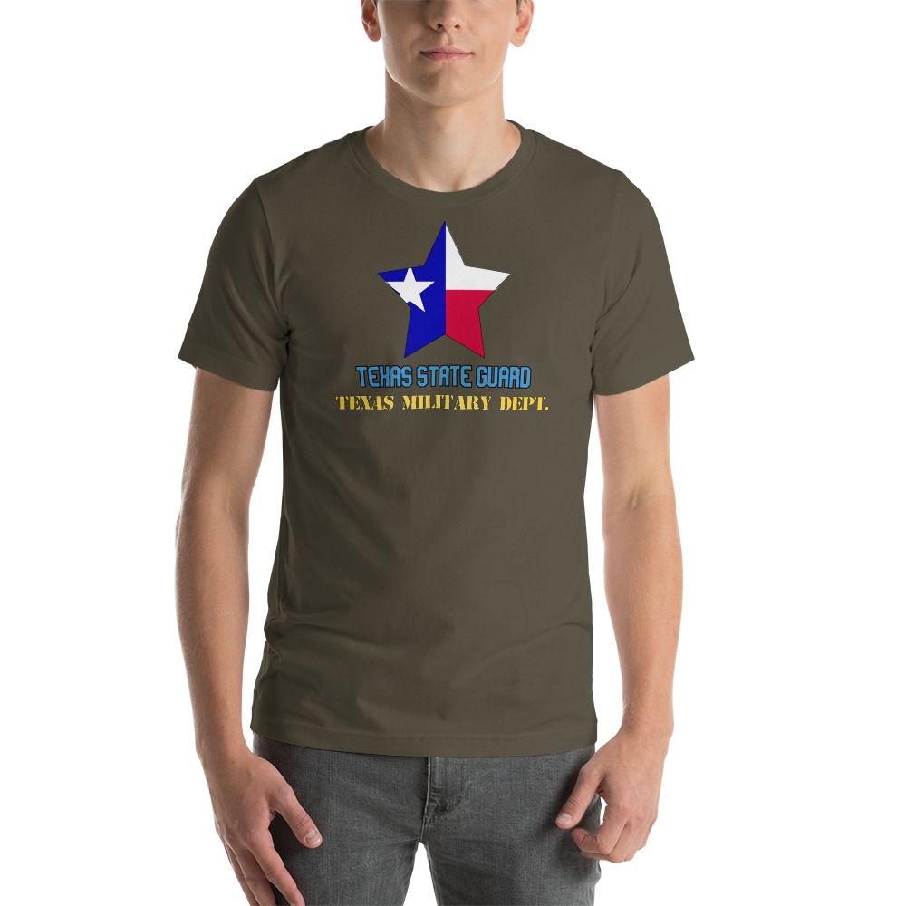 Texas State Guard Unisex T-Shirt - Image 7