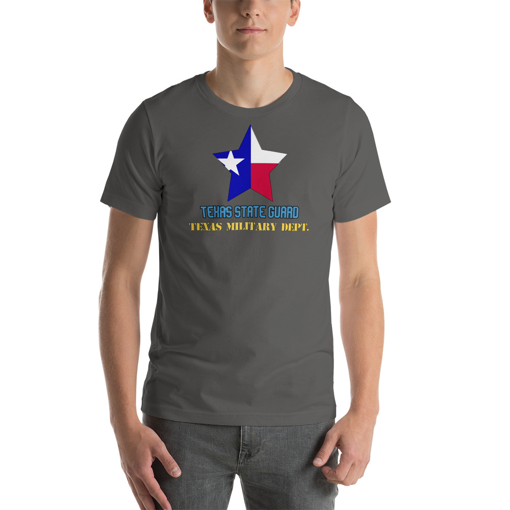 Texas State Guard Unisex T-Shirt - Image 8