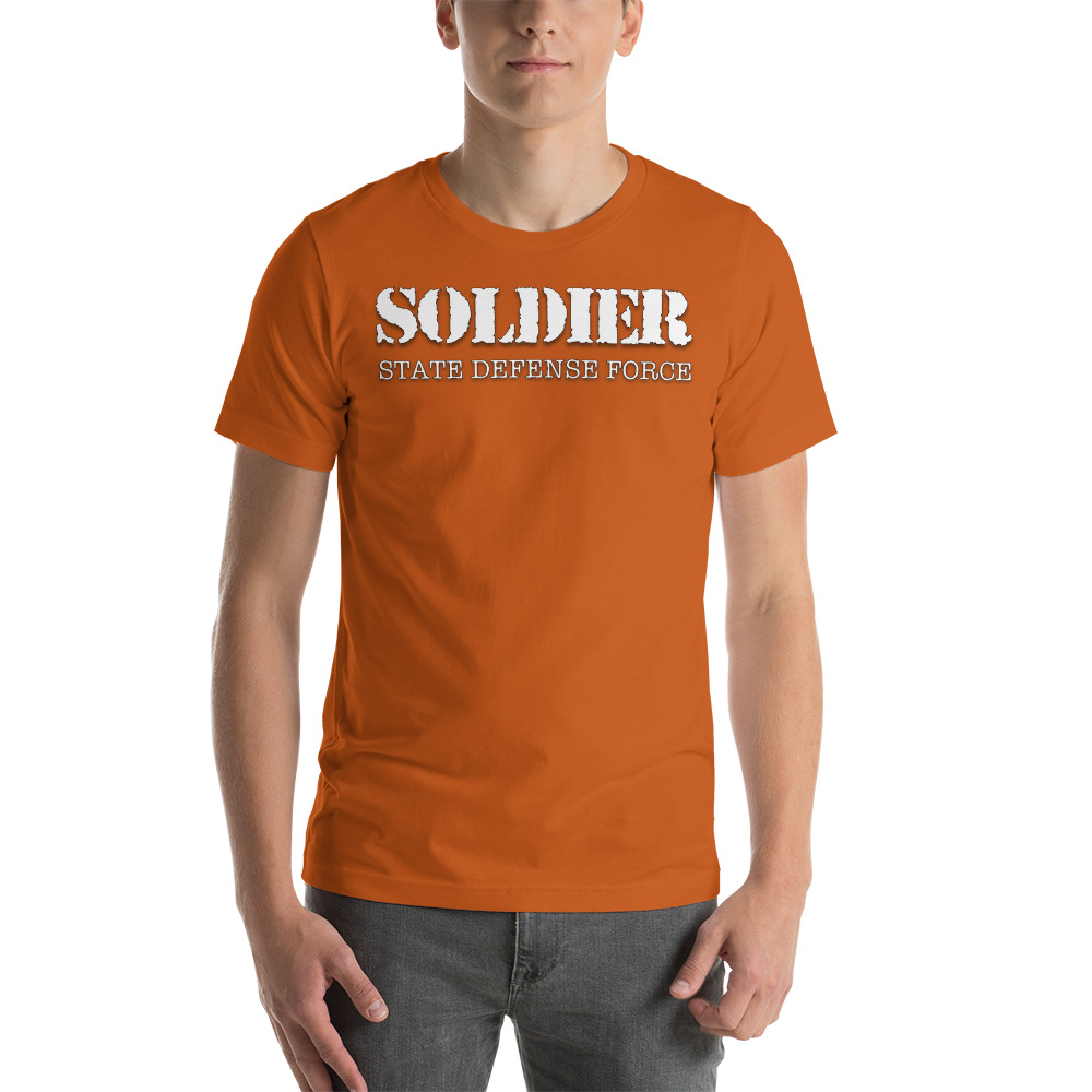 State Defense Force Soldier Unisex T-Shirt - Image 11