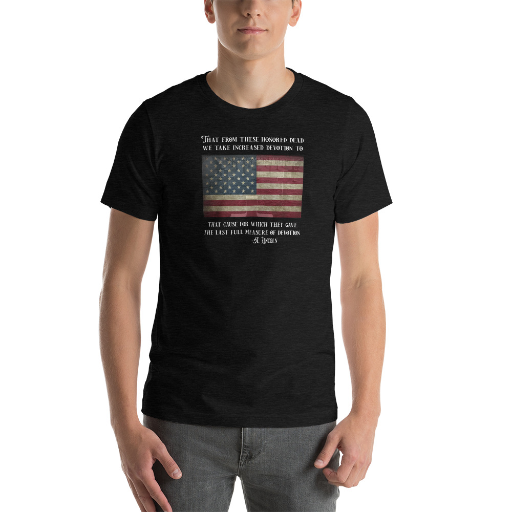 Last Full Measure of Devotion Unisex T-Shirt - Image 5