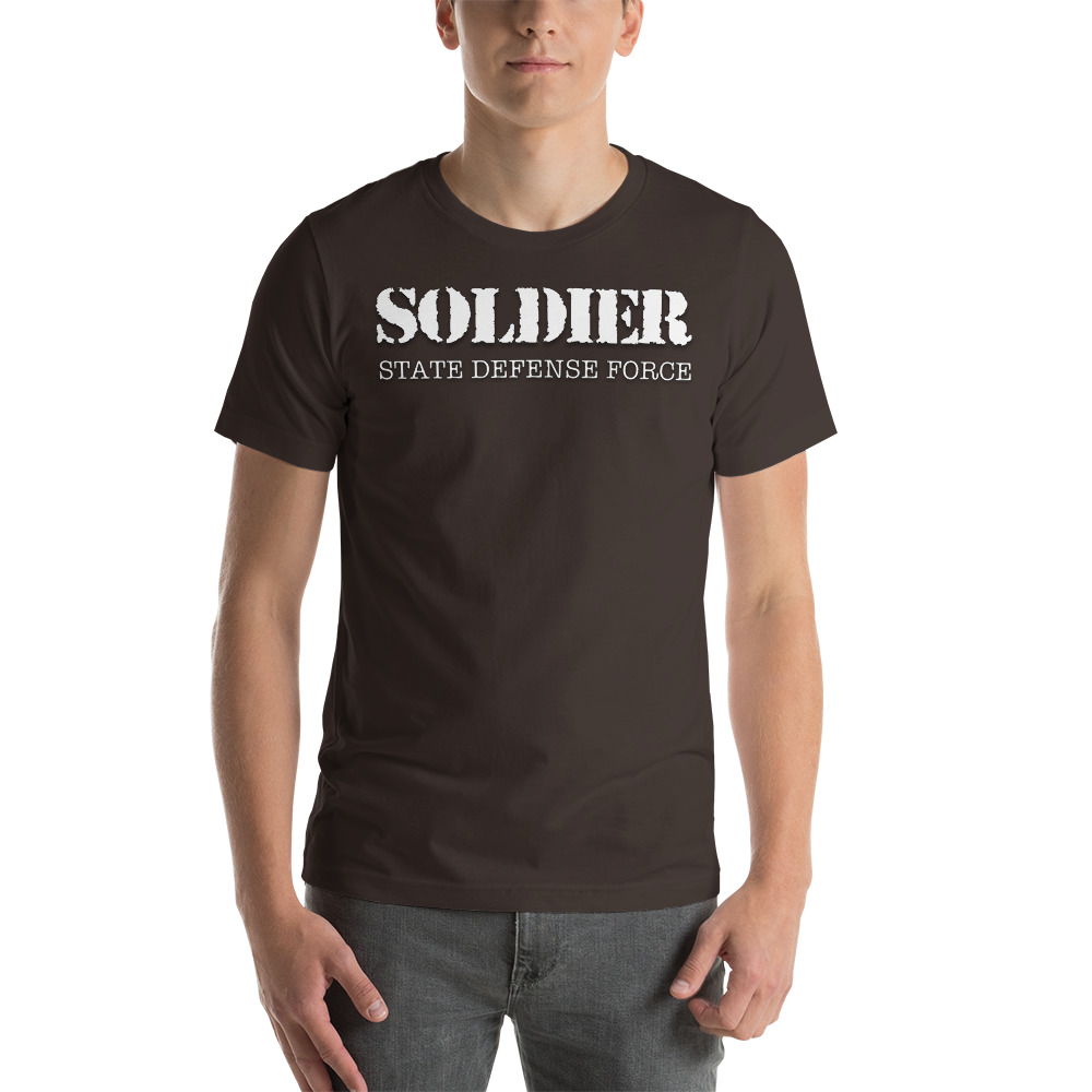 State Defense Force Soldier Unisex T-Shirt - Image 3