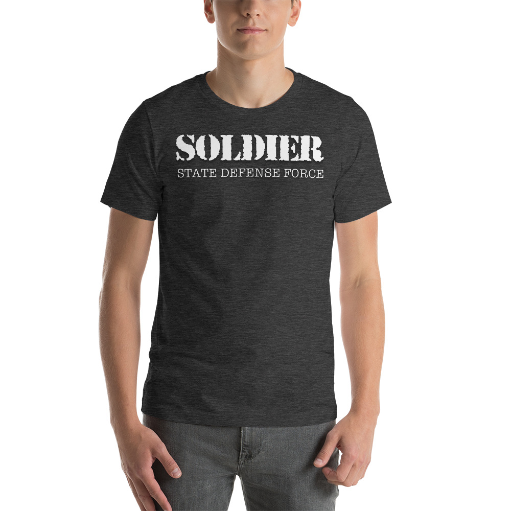 State Defense Force Soldier Unisex T-Shirt - Image 7