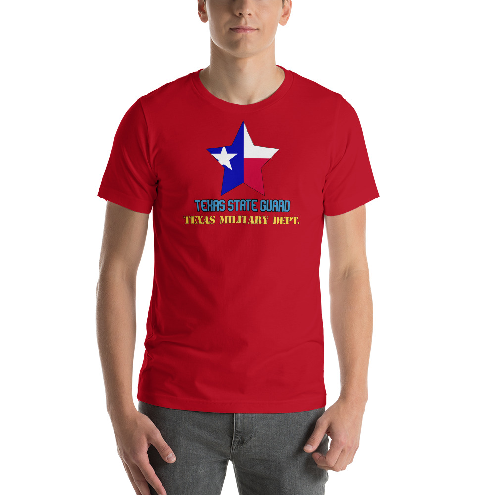 Texas State Guard Unisex T-Shirt - Image 4