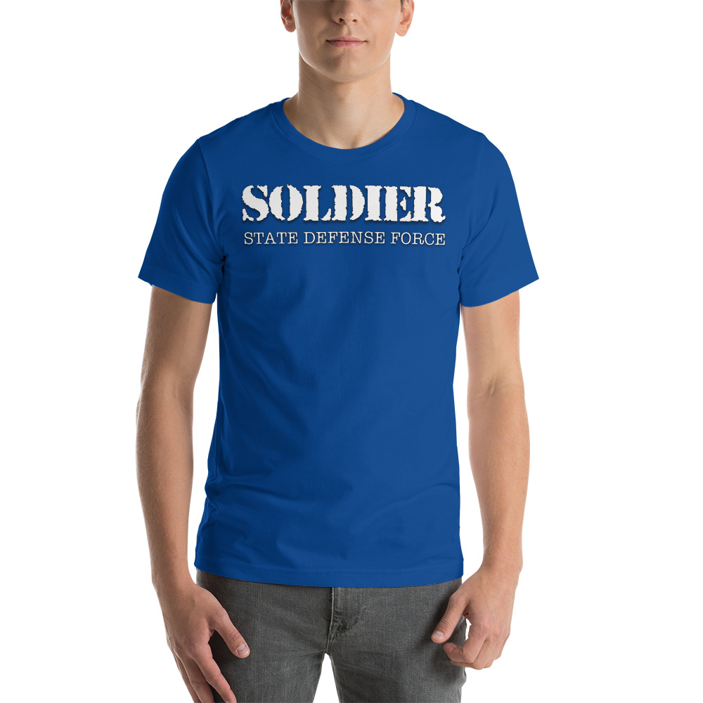 State Defense Force Soldier Unisex T-Shirt - Image 6