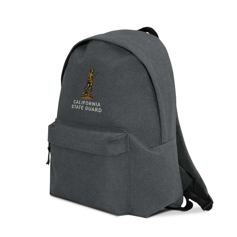 California State Guard Embroidered Backpack - Image 7