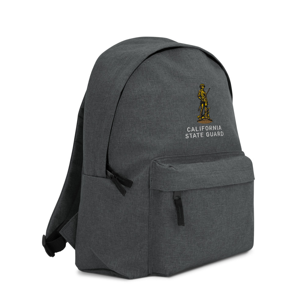 California State Guard Embroidered Backpack - Image 8