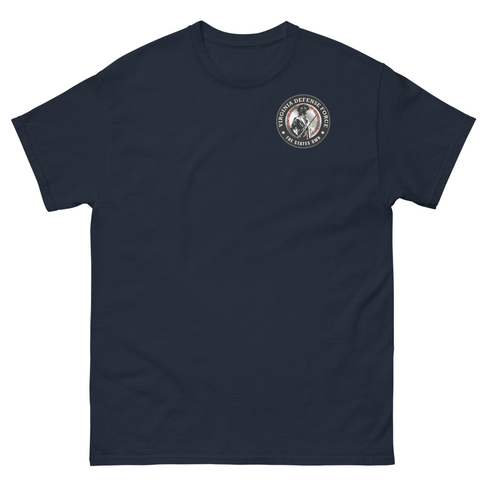 Virginia Defense Force The States Own T-Shirt - Image 2
