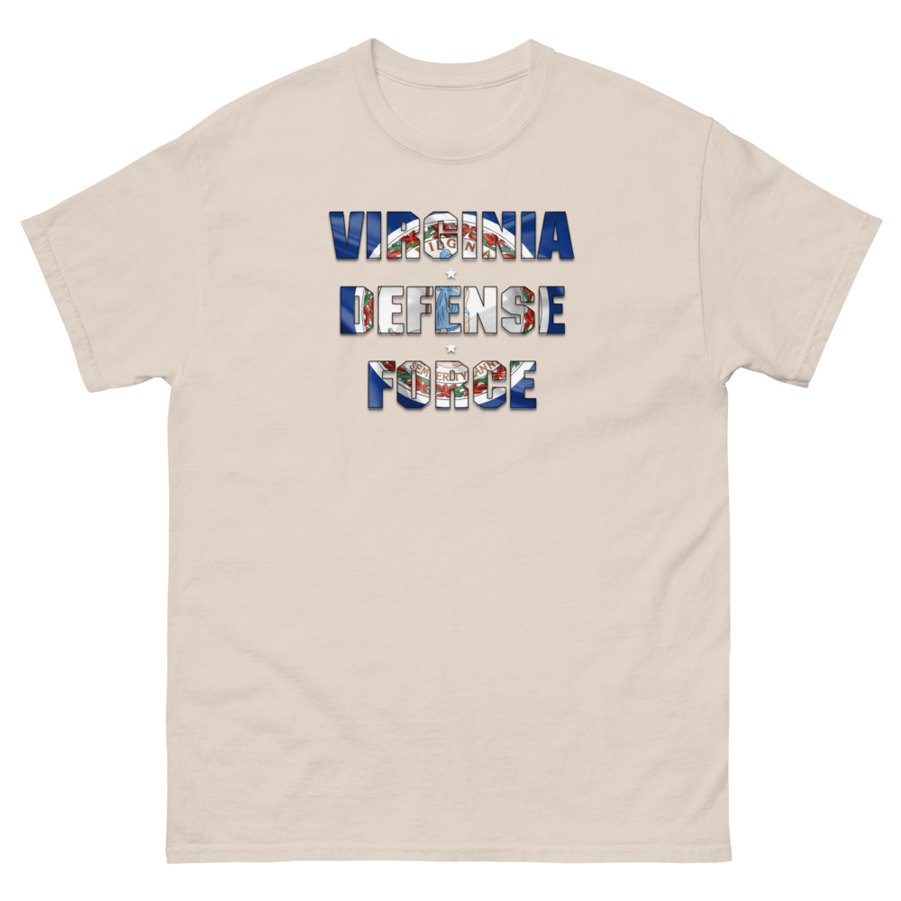 Virginia Defense Force Flag T-Shirt - Image 5
