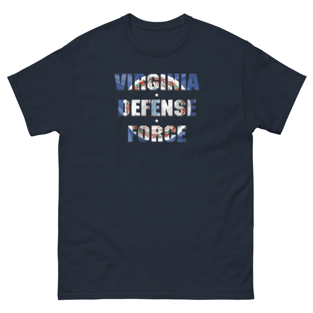 Virginia Defense Force Flag T-Shirt - Image 3