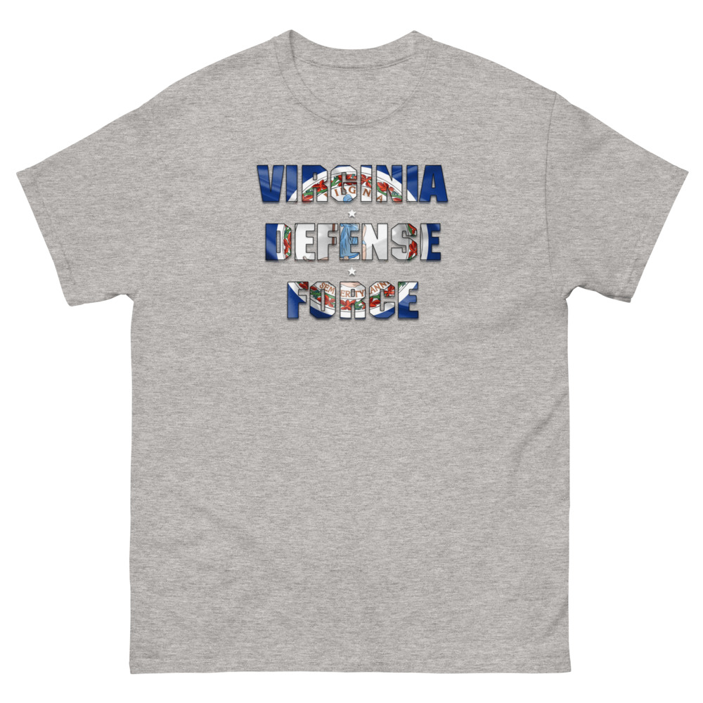 Virginia Defense Force Flag T-Shirt - Image 2