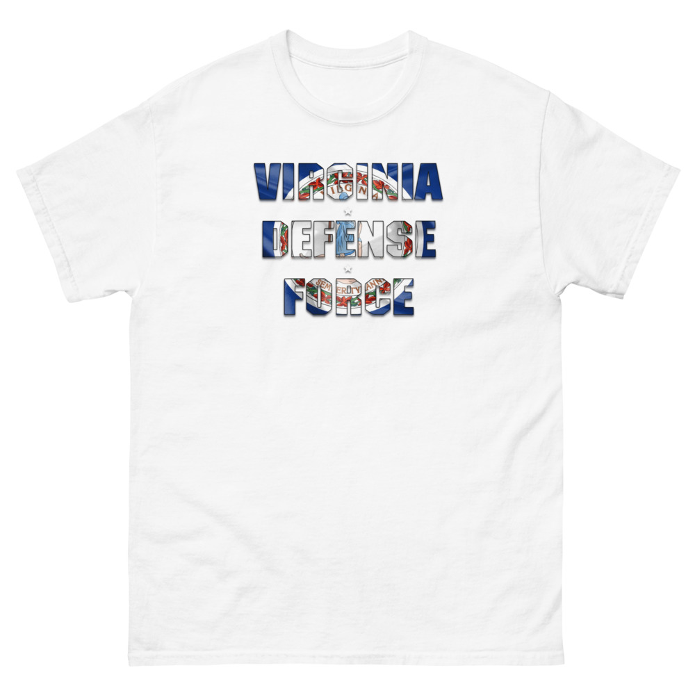 Virginia Defense Force Flag T-Shirt - Image 6