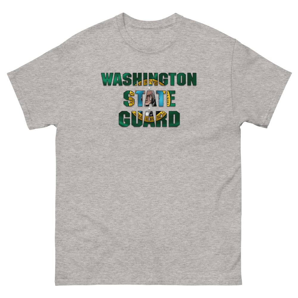 Washington State Guard Flag T-Shirt - Image 2