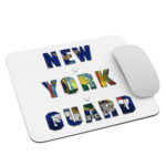 New York Guard White Mouse pad
