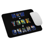 New York Guard Black Mouse Pad