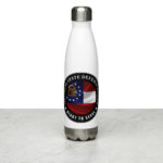 Georgia State Defense Force Stainless Steel Water Bottle