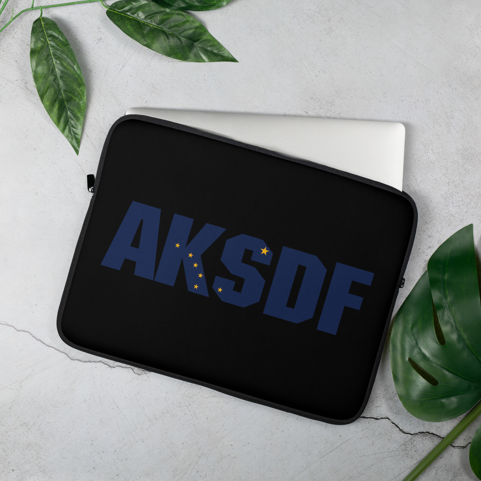 Alaska State Defense Force 'Our Colors' Laptop Sleeve - Image 2
