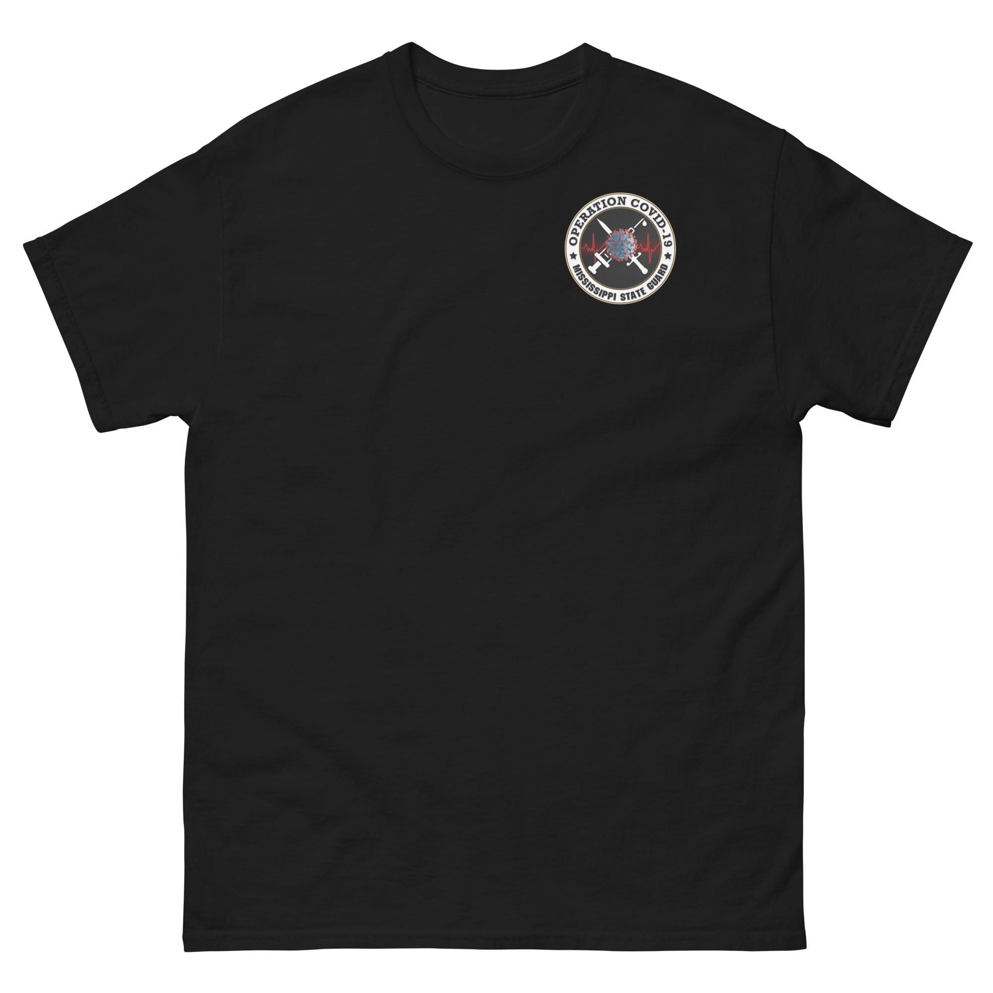 Mississippi State Guard Operation Covid-19 T-Shirt