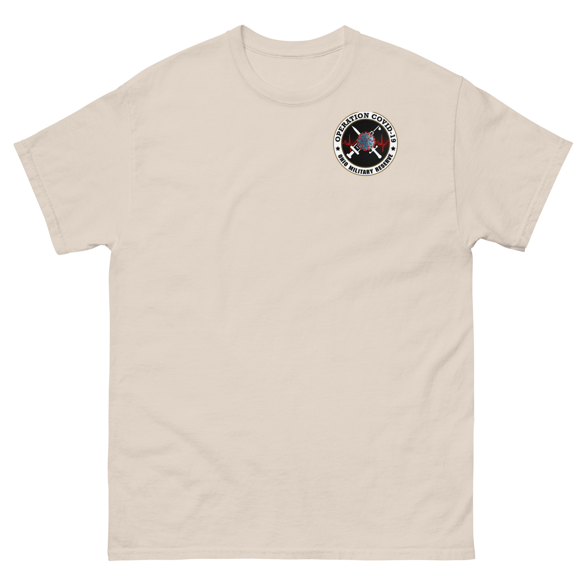 Ohio Military Reserve Operation Covid-19 T-Shirt - Image 6