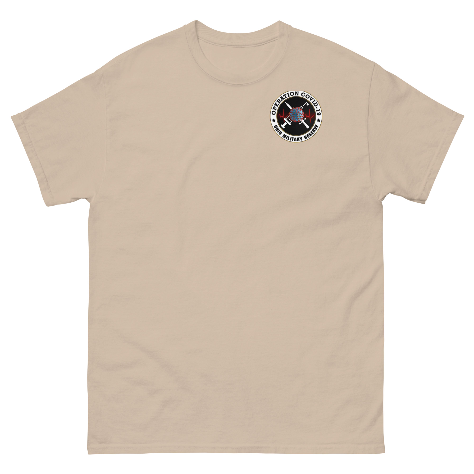 Ohio Military Reserve Operation Covid-19 T-Shirt - Image 5