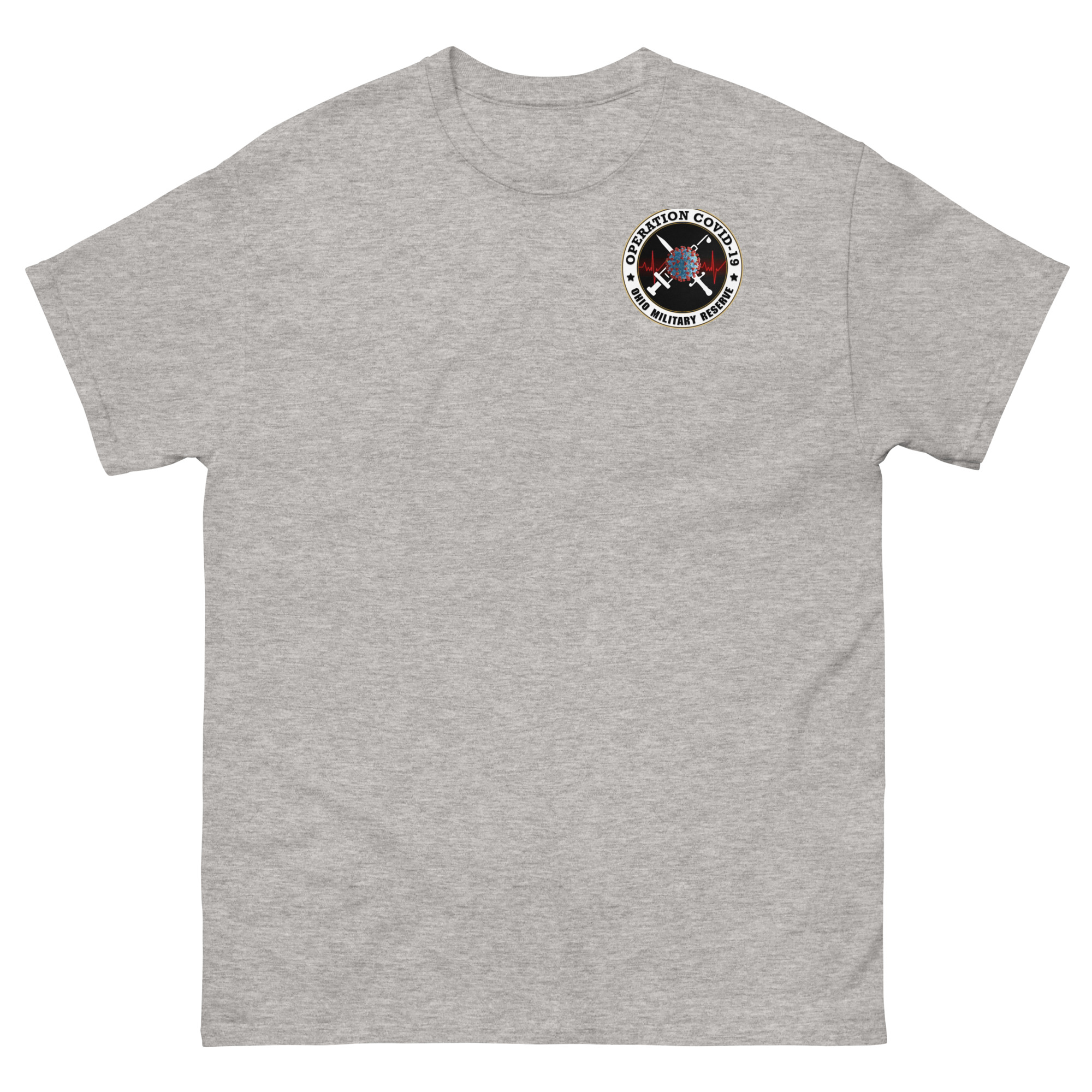 Ohio Military Reserve Operation Covid-19 T-Shirt - Image 4