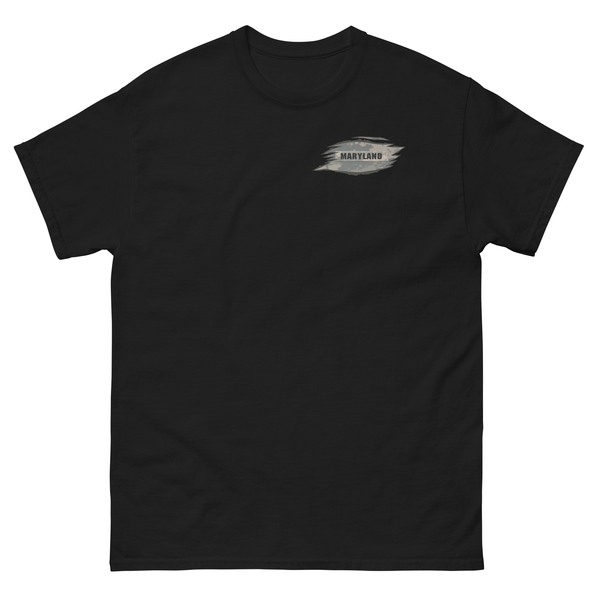 Representing The Maryland Defense Force NameTape T-Shirt