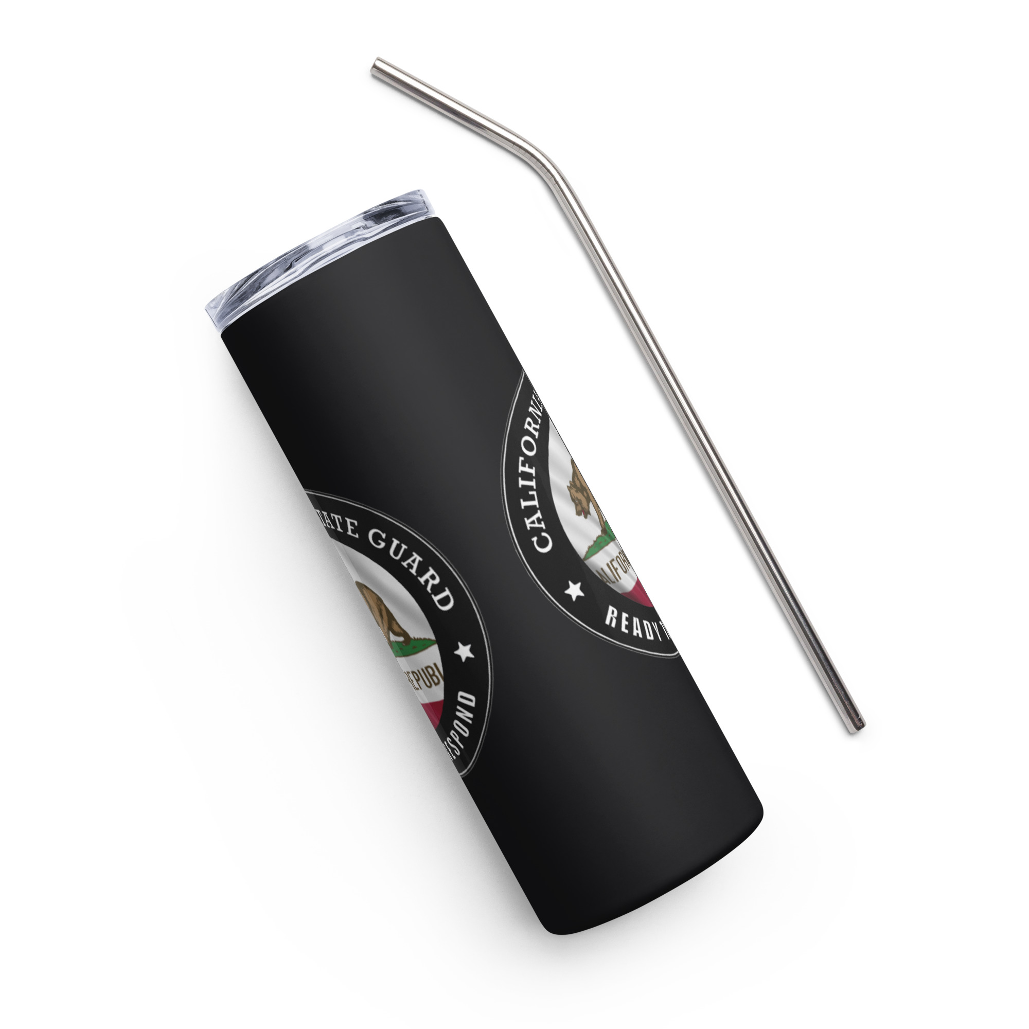 California State Guard Stainless steel tumbler - Image 4