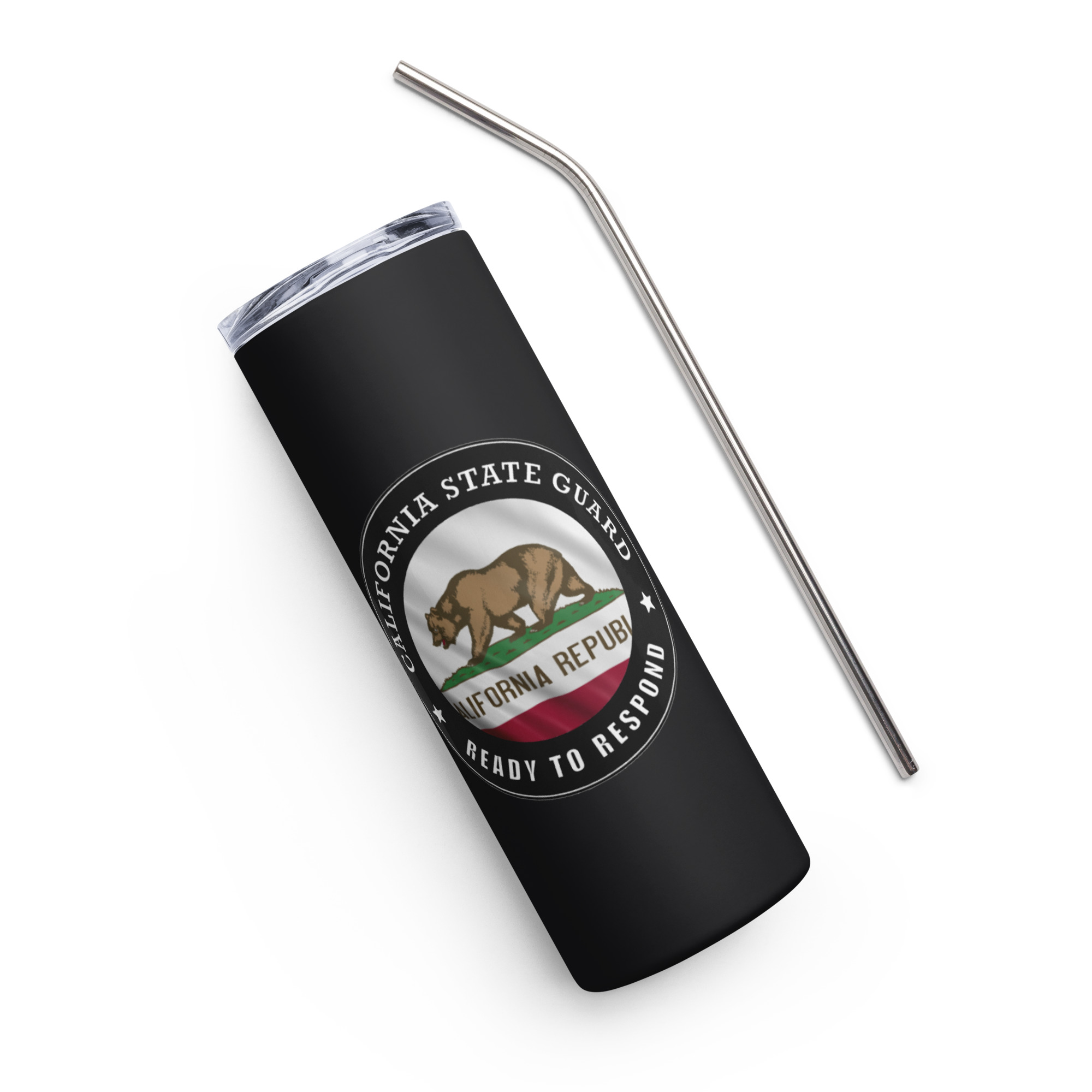 California State Guard Stainless steel tumbler - Image 2