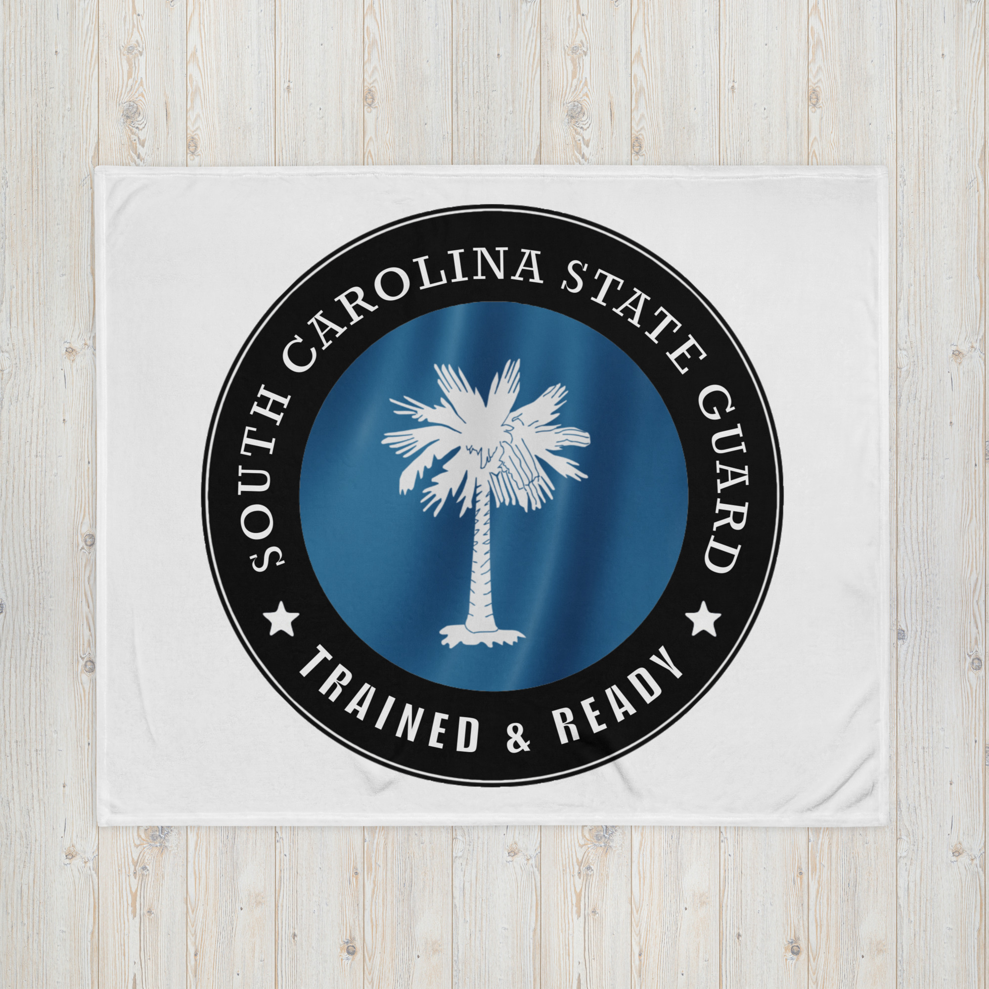 South Carolina State Guard Throw Blanket - Image 2