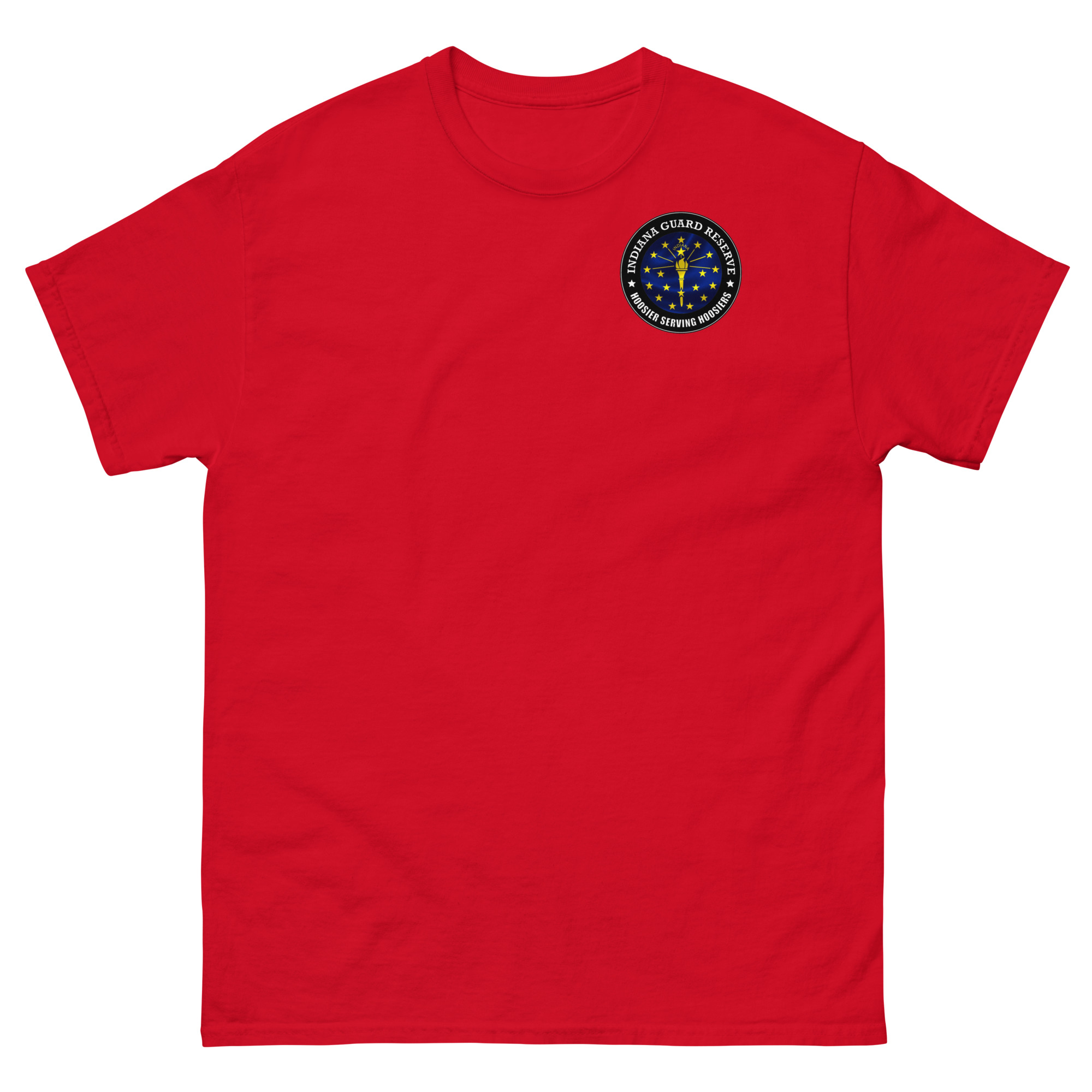 Indiana Guard Reserve 'Hoosier Serving Hoosiers' T-Shirt - Image 3