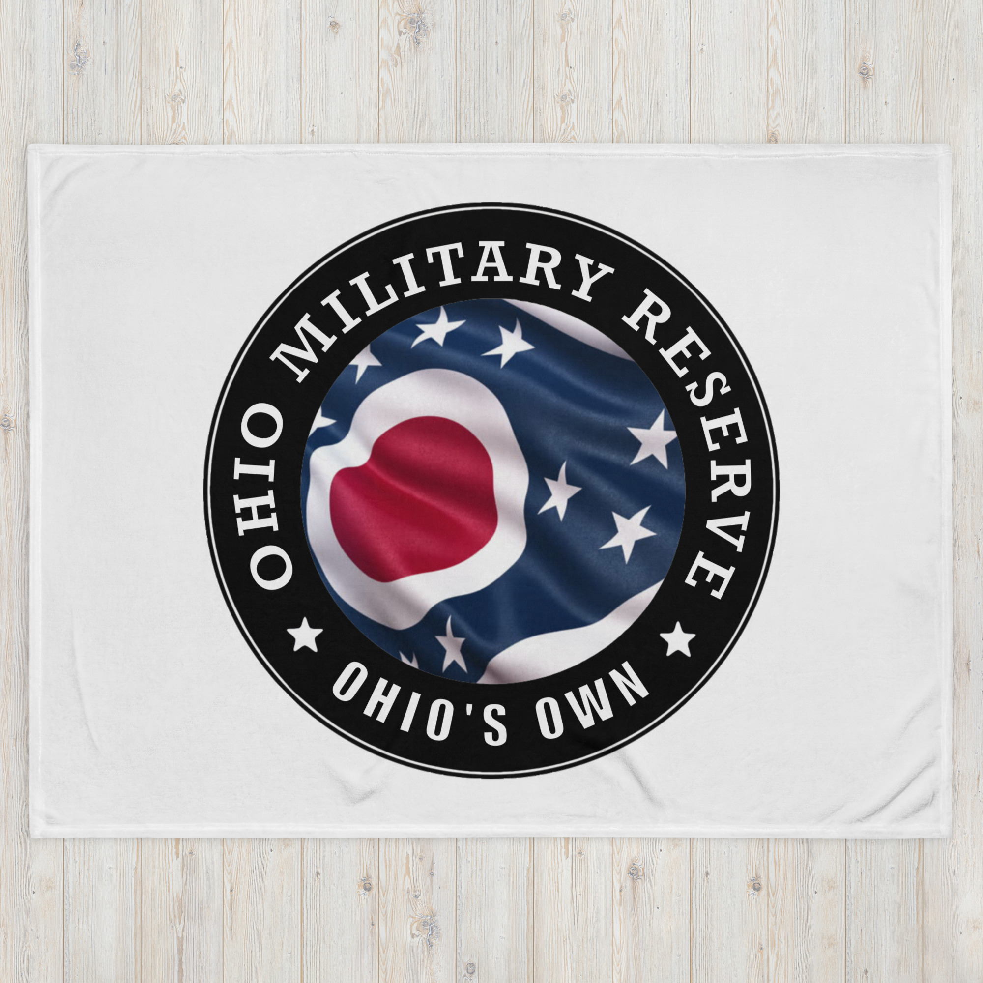 Ohio Military Reserve 'Ohio's Own' Throw Blanket