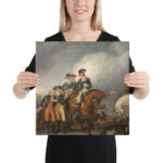 Victory At Trenton Canvas Print