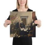 Declaration of Independence Canvas Print