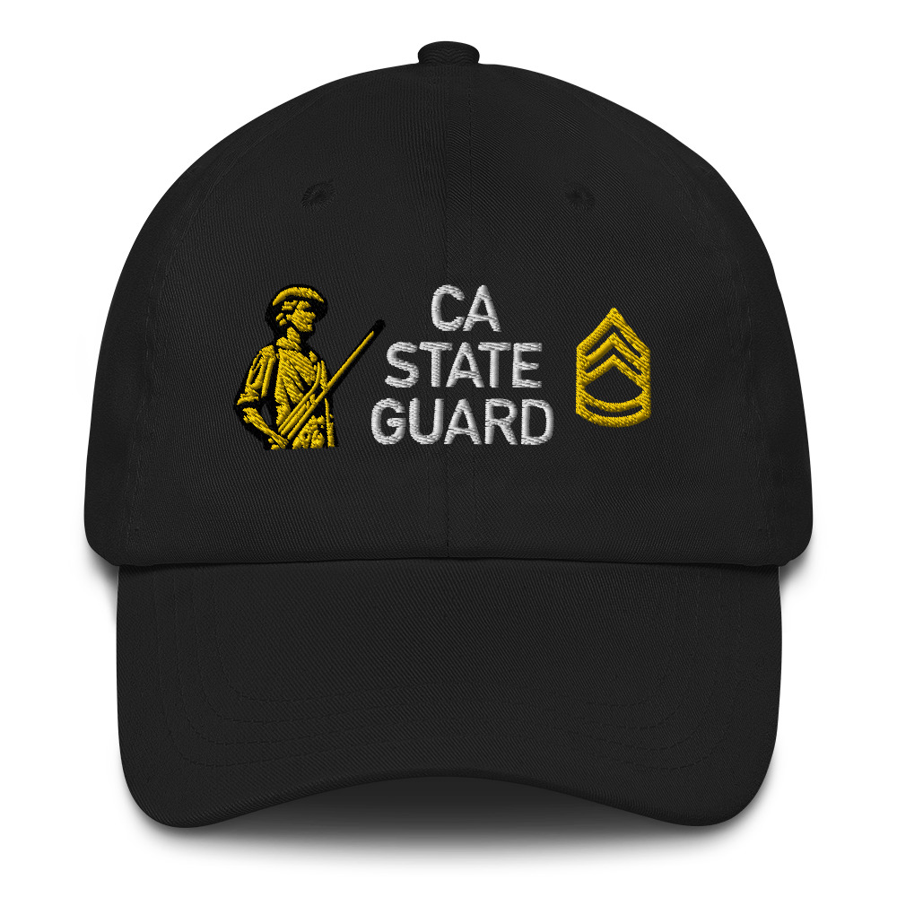California State Guard SFC Cap