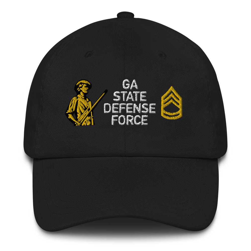Georgia State Defense Force SFC Cap