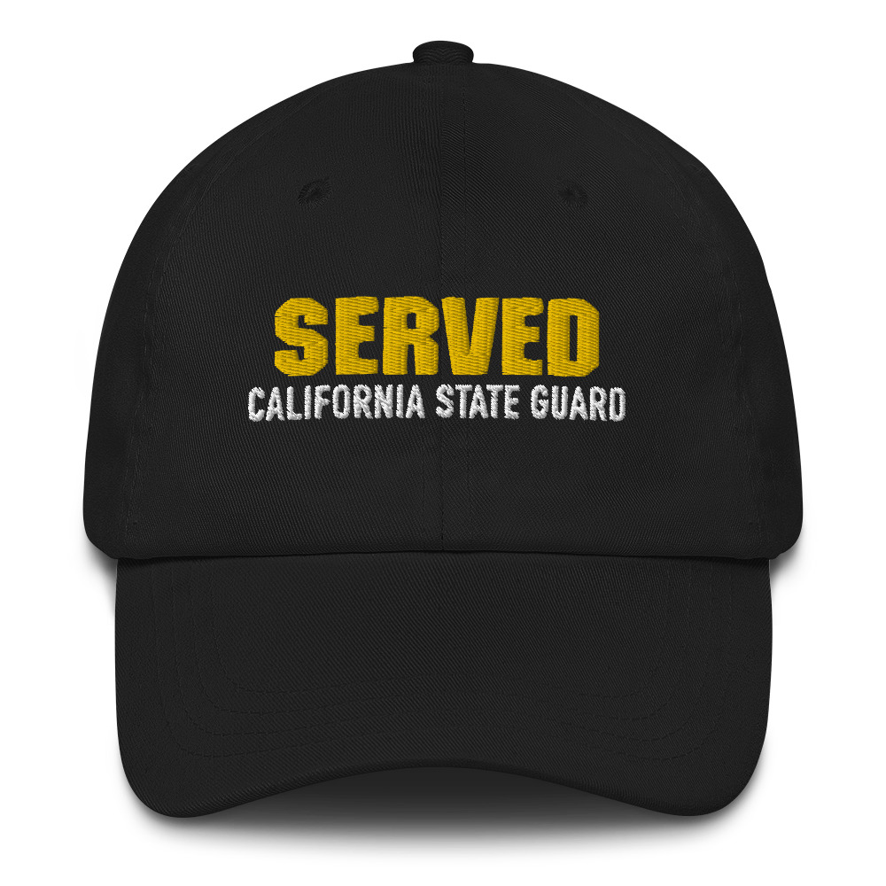 California State Guard Served Cap