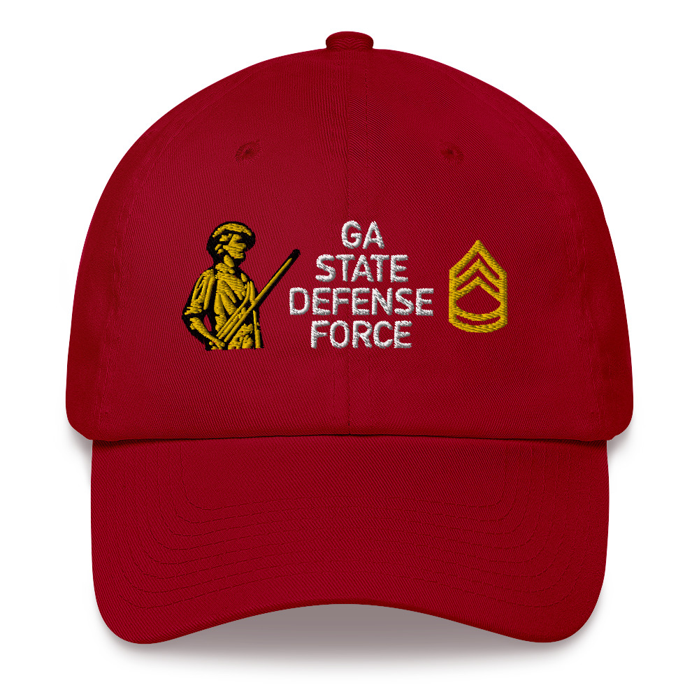 Georgia State Defense Force SFC Cap - Image 3
