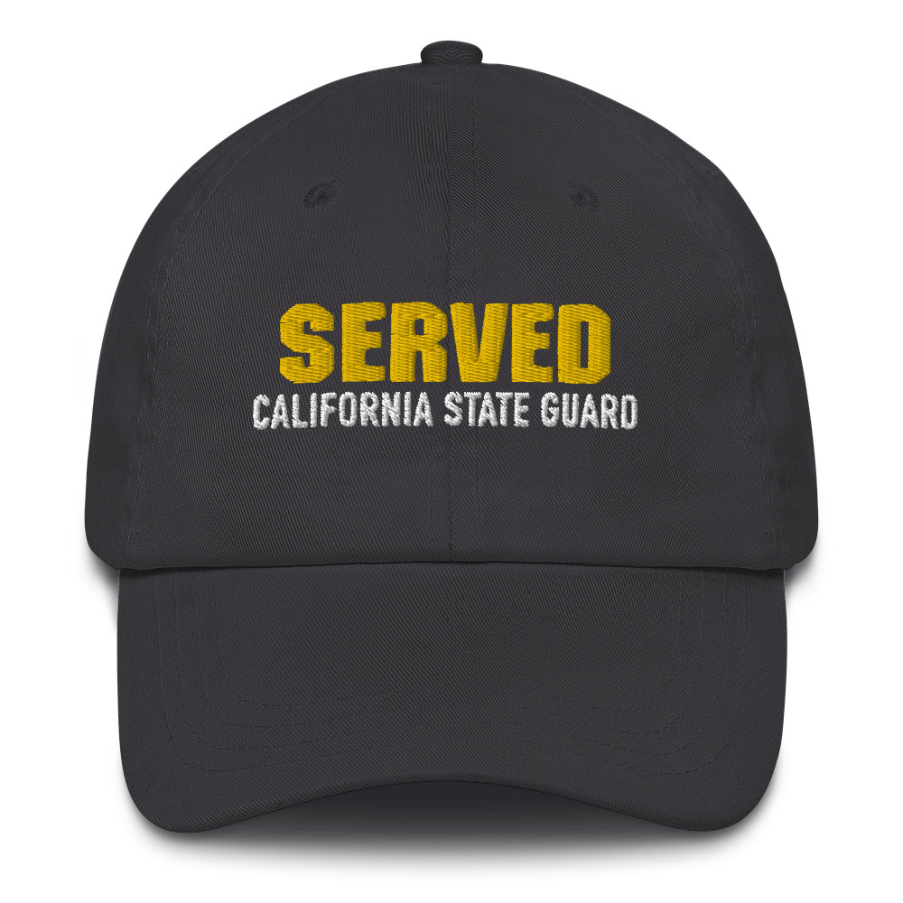 California State Guard Served Cap - Image 4
