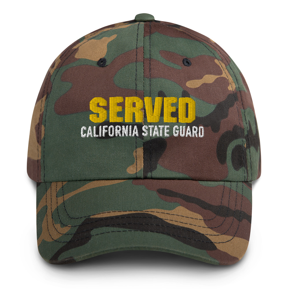 California State Guard Served Cap - Image 5