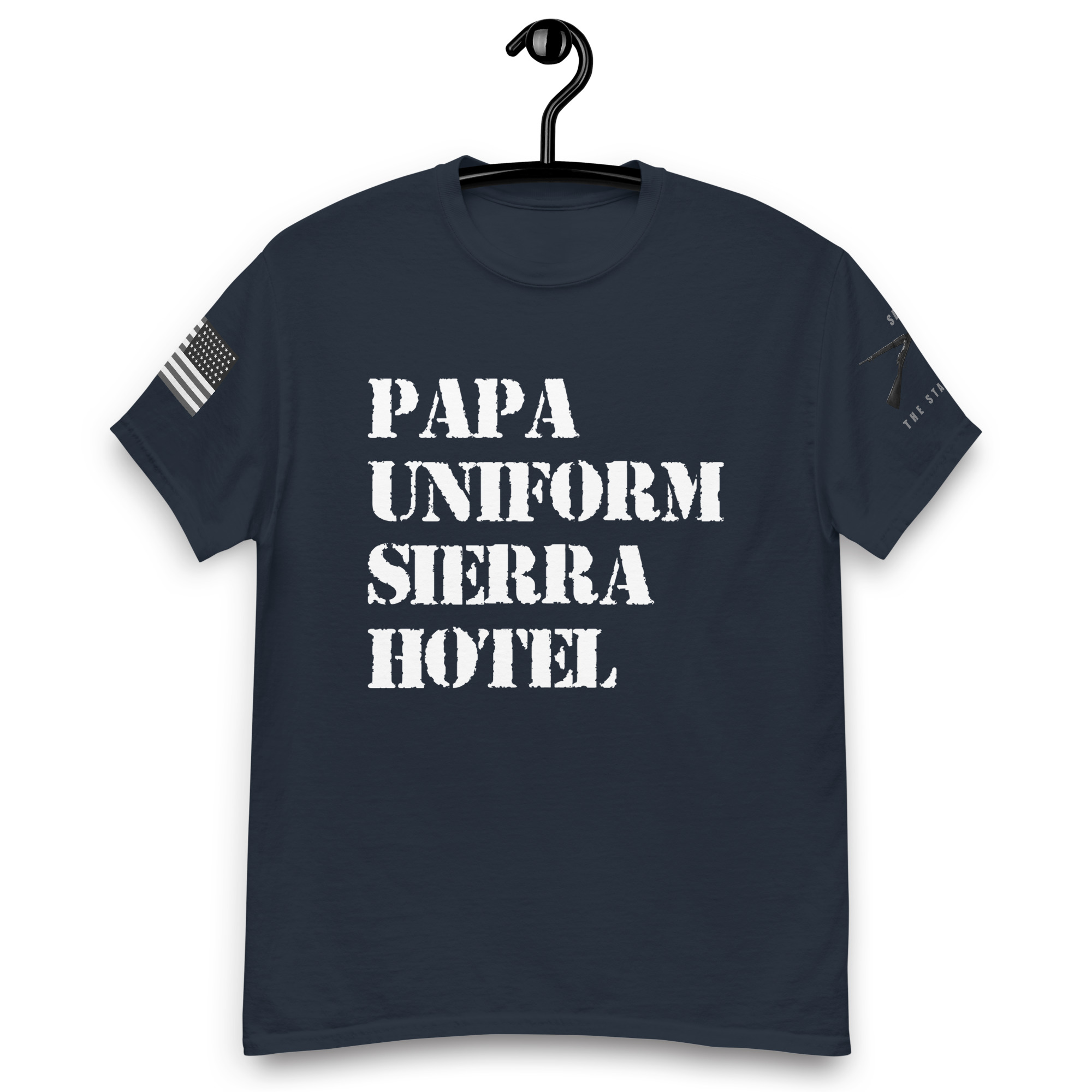 PUSH Cross Rifles T-Shirt - Image 2