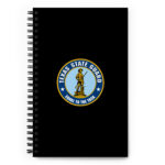 Texas State Guard Minuteman Spiral notebook