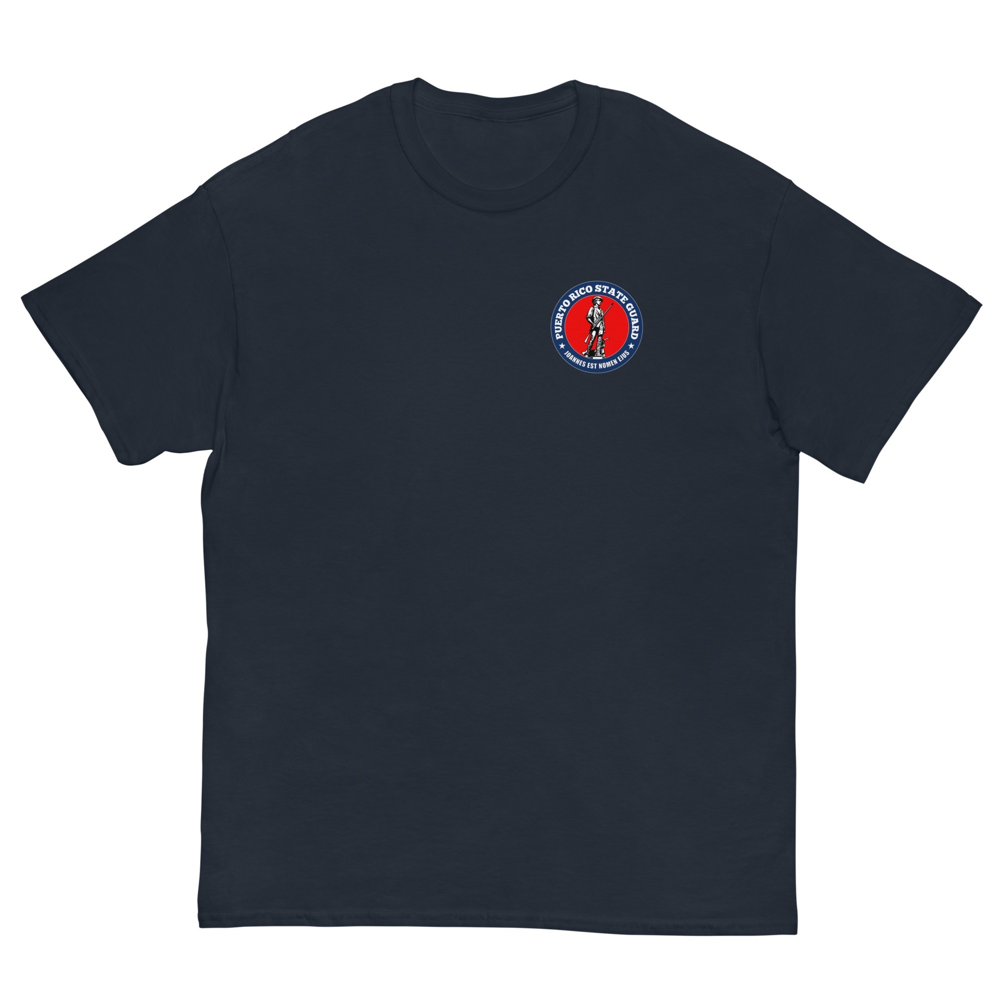 Puerto Rico State Guard Bold Minuteman T-Shirt - Image 2