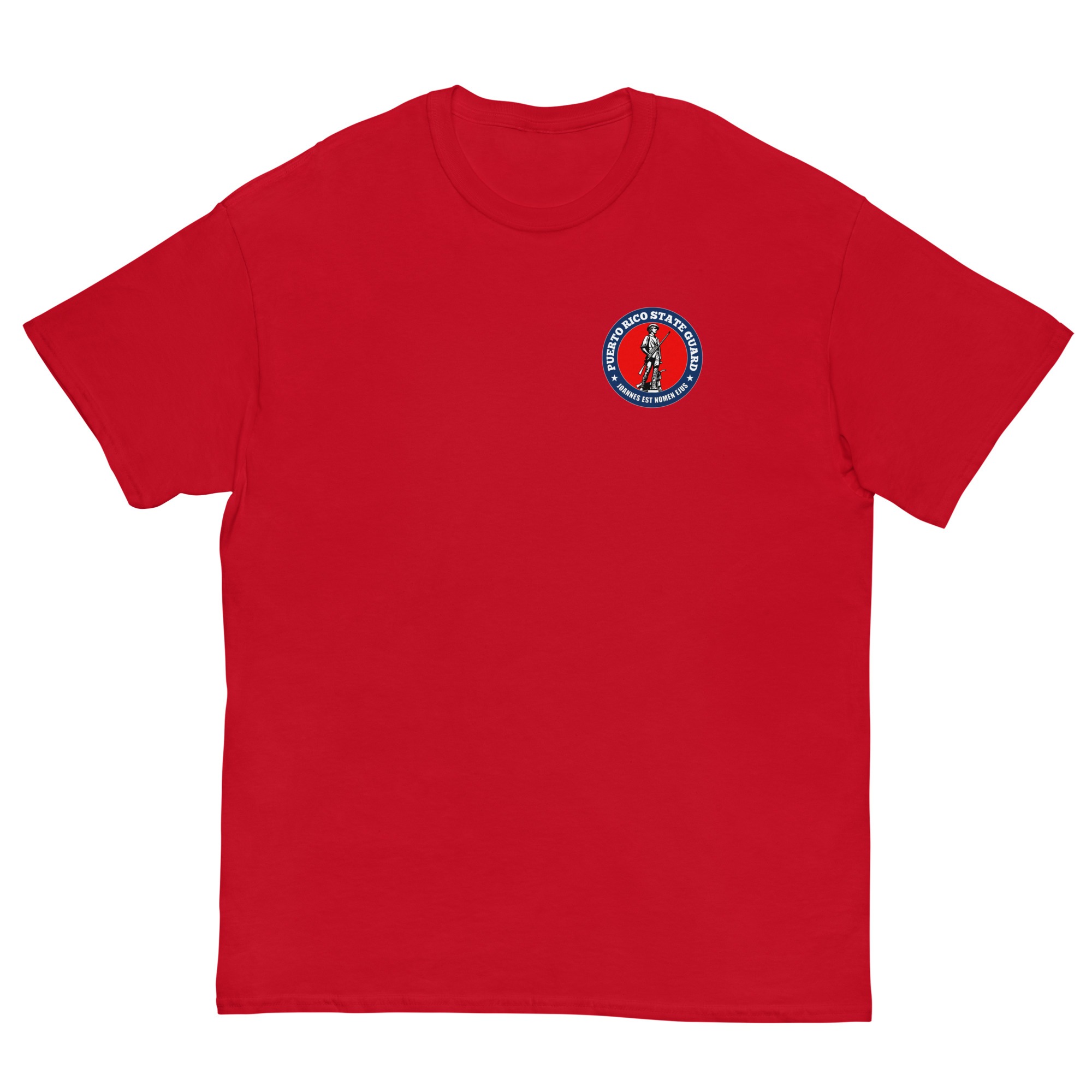 Puerto Rico State Guard Bold Minuteman T-Shirt - Image 3