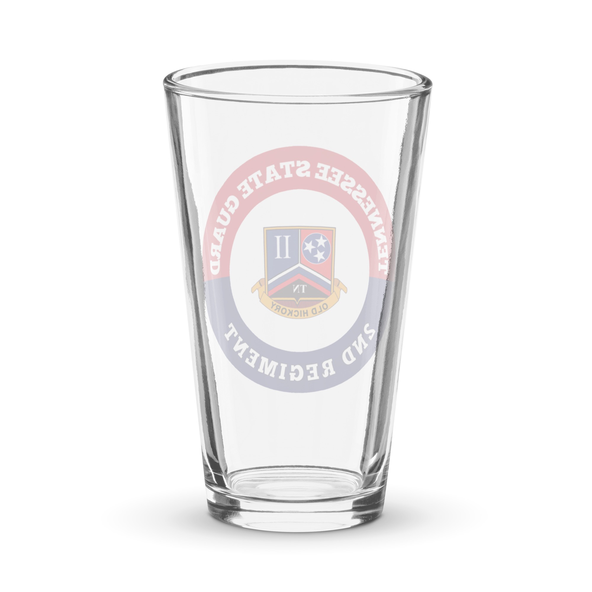 TNSG 2nd Regiment Pint Glass - Image 2