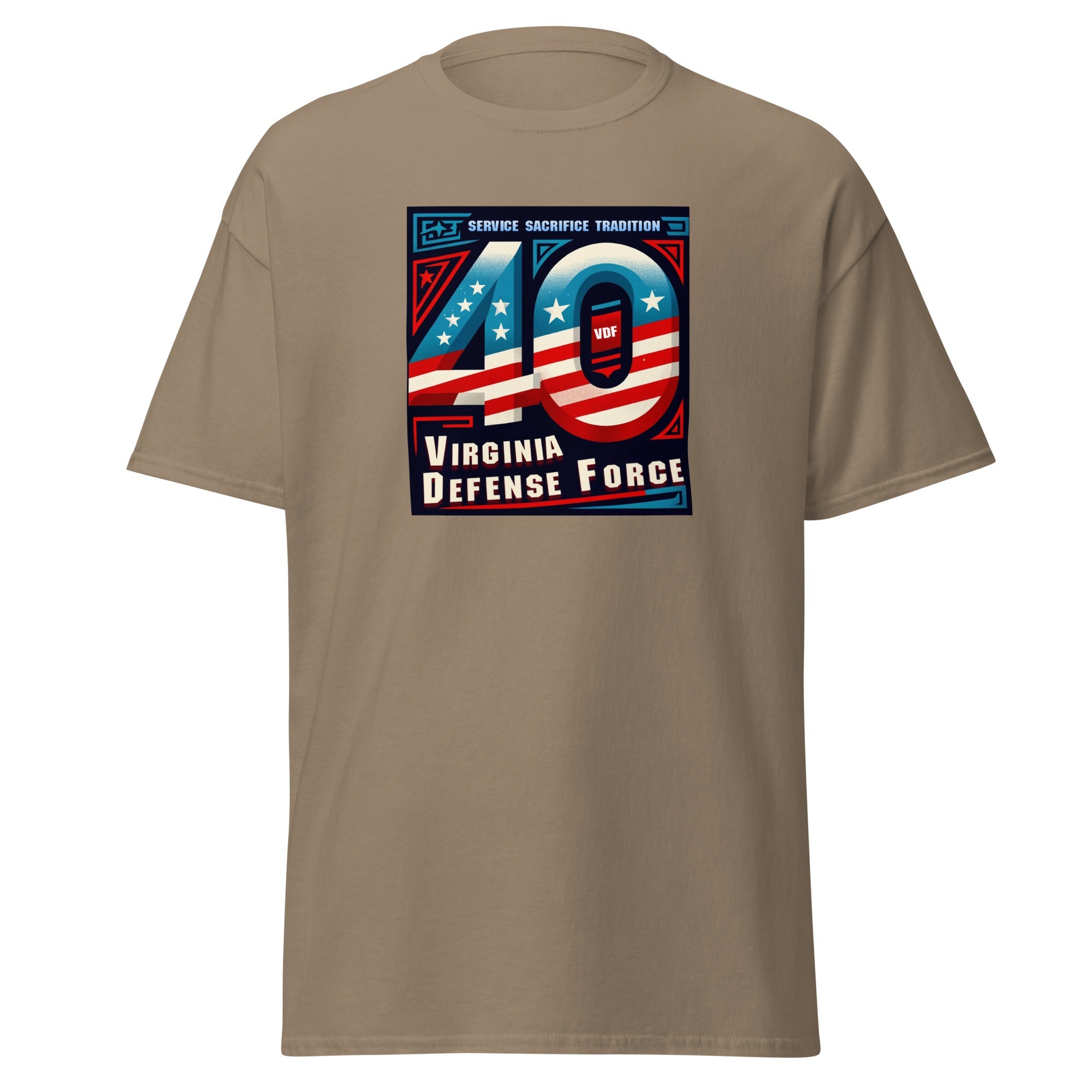 Virginia Defense Force 40th Anniversary T-Shirt - Image 10