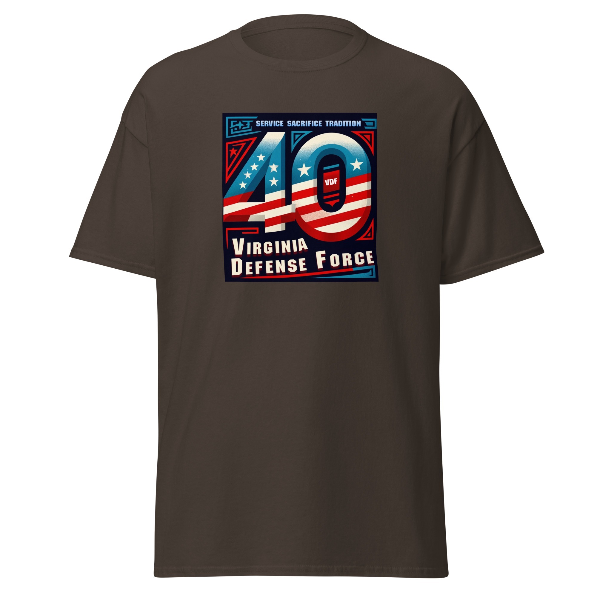 Virginia Defense Force 40th Anniversary T-Shirt - Image 5