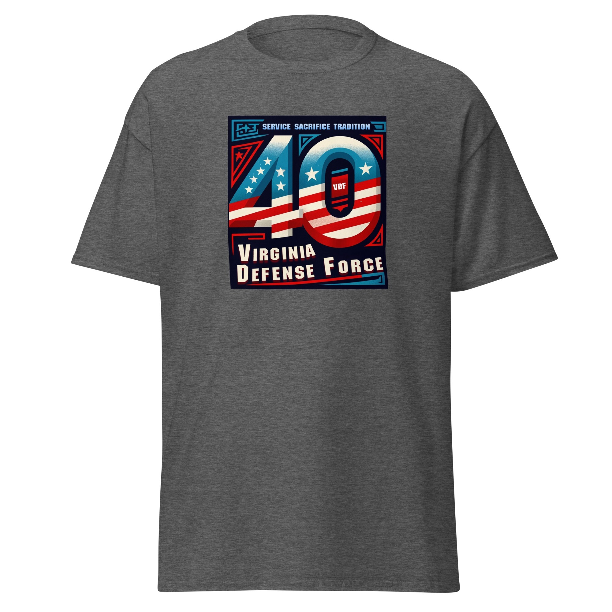 Virginia Defense Force 40th Anniversary T-Shirt - Image 7