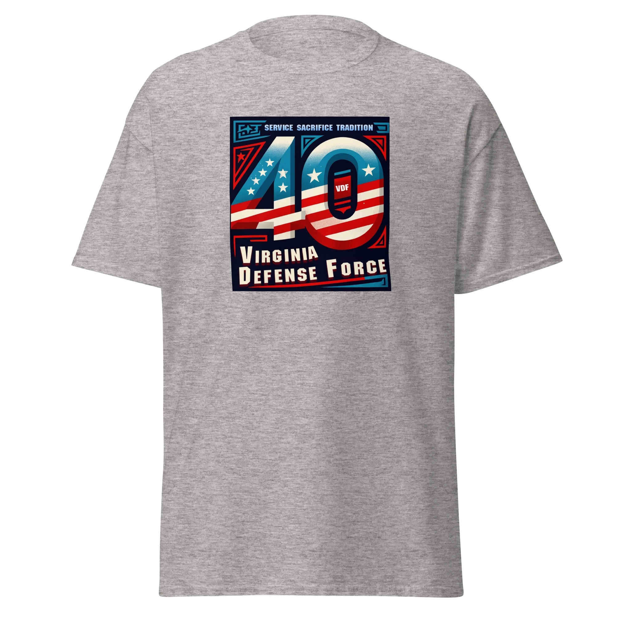 Virginia Defense Force 40th Anniversary T-Shirt - Image 11